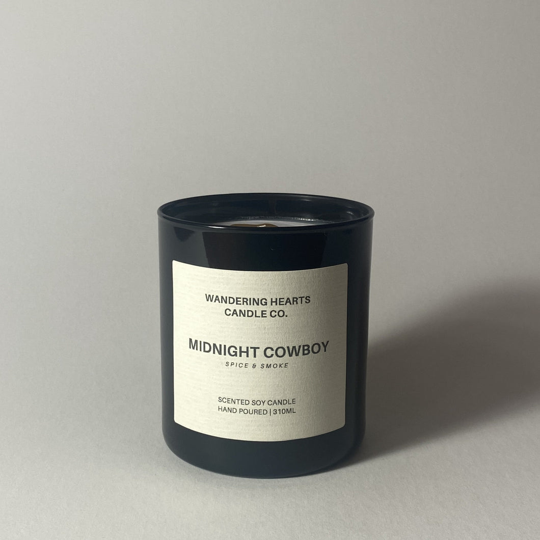 Midnight Cowboy - Large Candle